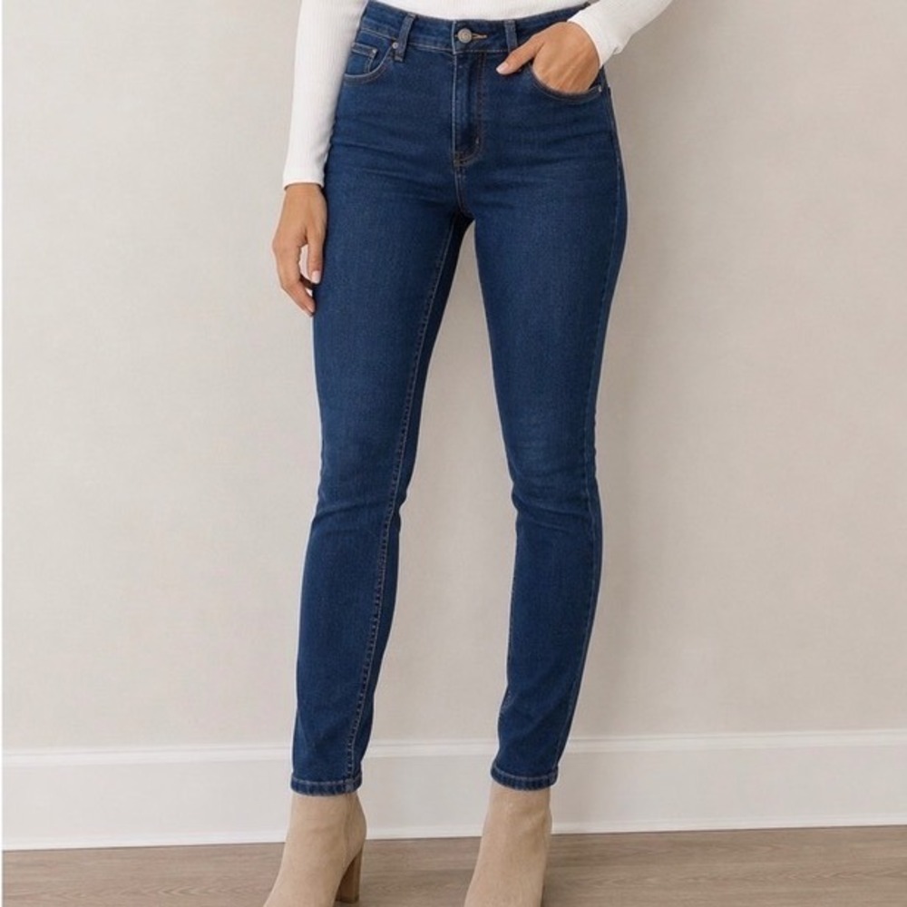 Judy Blue Los Angeles‎ Dark Wash Skinny Jeans High Rise Denim Size 9/29